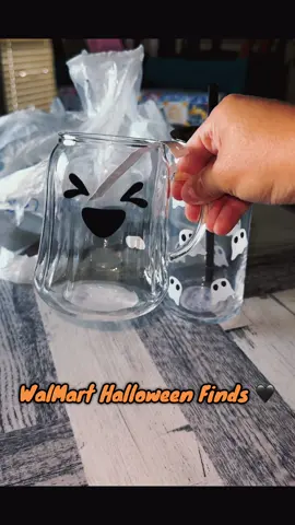 Guess which cup everyone wants to take from me now 🤭 @Walmart  #walmartfinds #halloween #cutecups #ghost #cuteness 