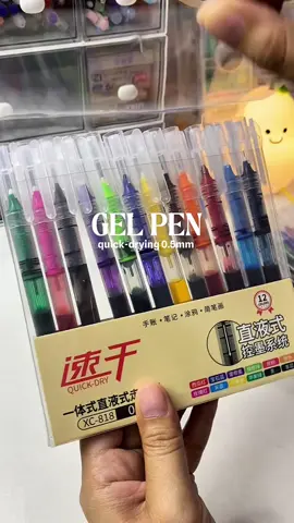 Quick drying gel pens #gelpen #ballpen #notes #schoolsupplies #stationery 