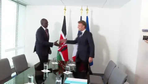 President William Ruto bilaterals with President of France, Emmanuel Macron and United States Secretary of State, Marco Rubio New York 24th September 2025