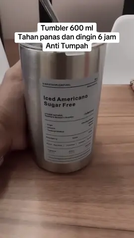 Tumbler viral layak banget dibeli 😍#tumbler600ml #tumblertahanpanas #tumblerstainless 