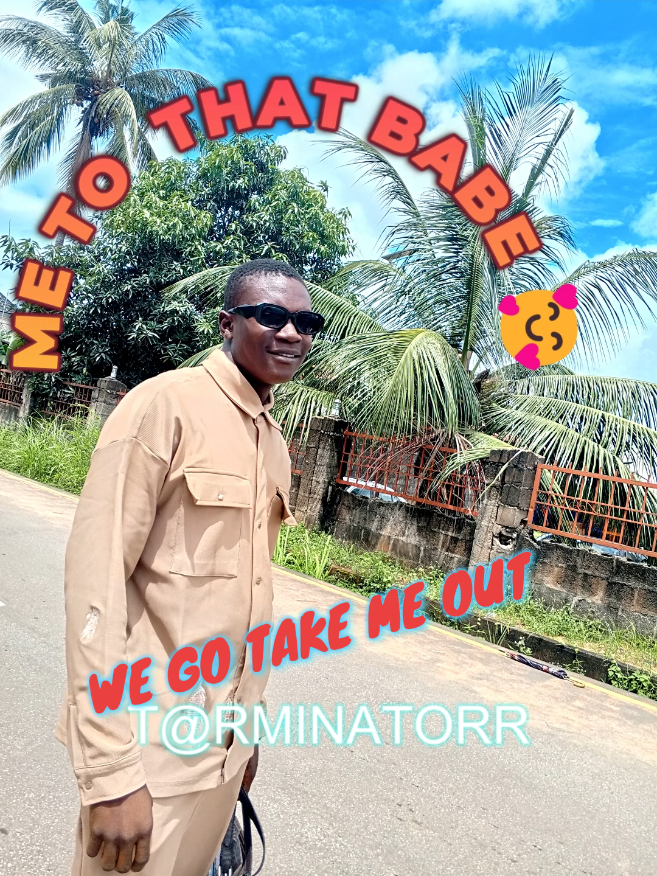 Girl wey go take me out go enjoy 😆😆@GehGeh  #tarminatorr  #singlesaga  #lol  #fyp  #Nigeria 