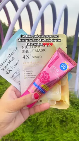 Dah tak perlu pakai bedakk.. pakai krim ni pom dah cukuppp.. 