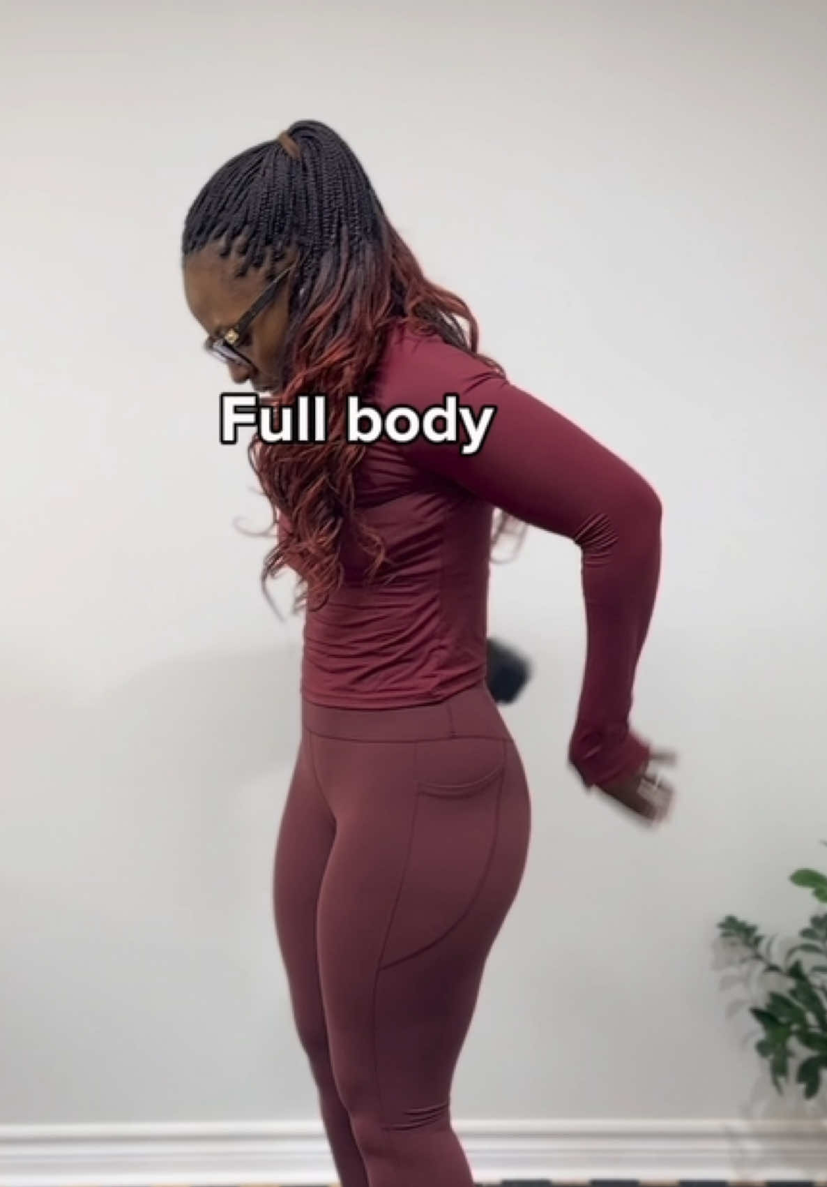 Full body plus I always make sure to get my steps in 1h walk #fullbody #fullbodyworkout #gymgirl #fyp #homeworkout 