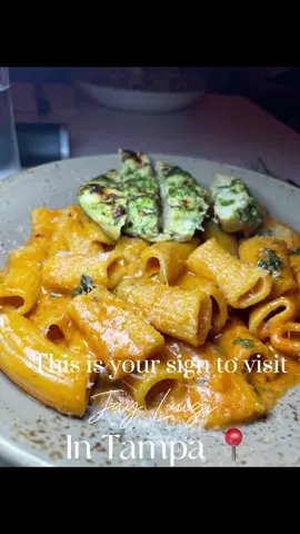 That Pasta? TOP TIER🔥 #tamparestaurants #foodvlog #microinfluencer #foodtiktok #pastalover 