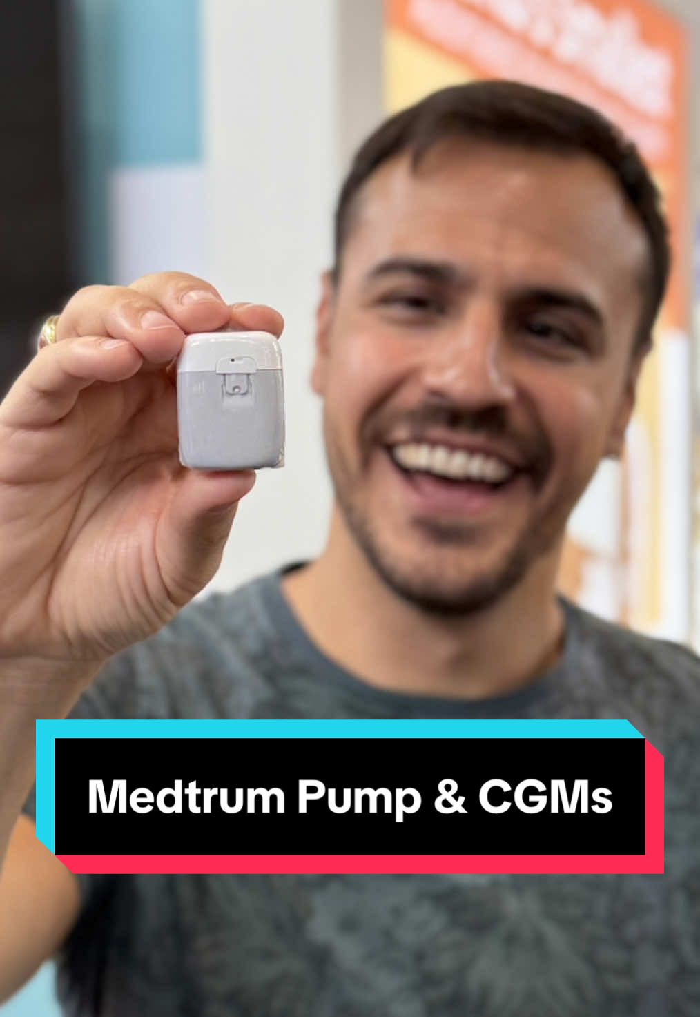 Medtrum insulin pump comes in a 200 unit and 300 unit size. Its tagalong Nano CGM adjusts insulin delivery every two minutes. Would you try it? ⬇️