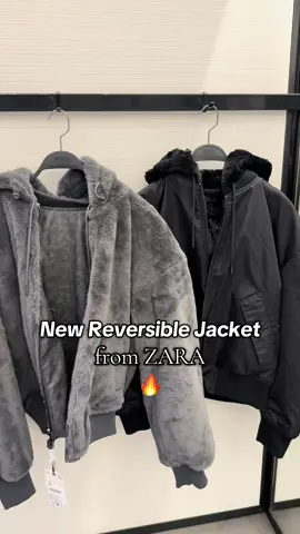 Crazy Jacket 🔥 #zara #jacket #reversiblejacket #furjacket #fashiontiktok 
