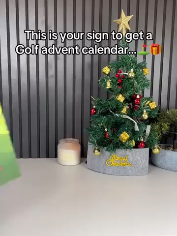 ✨This Advent Calendar turns December into a golfer’s dream🎁Each day hides a fun golf-themed surprise, reminding you that the holiday spirit is not just about lights and trees, but also about the joy of teeing off with passion.🌟