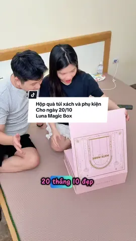 Tặng chị em hộp quà túi xách Luna và phụ kiện này là chị em thích lắm cho mà xem, đẹp lắm luôn á, mà còn nhiều hộp quà đi kèm nữa #phanhotro #matemade #yeuthiphainoi #life4cuts #bhdstar 