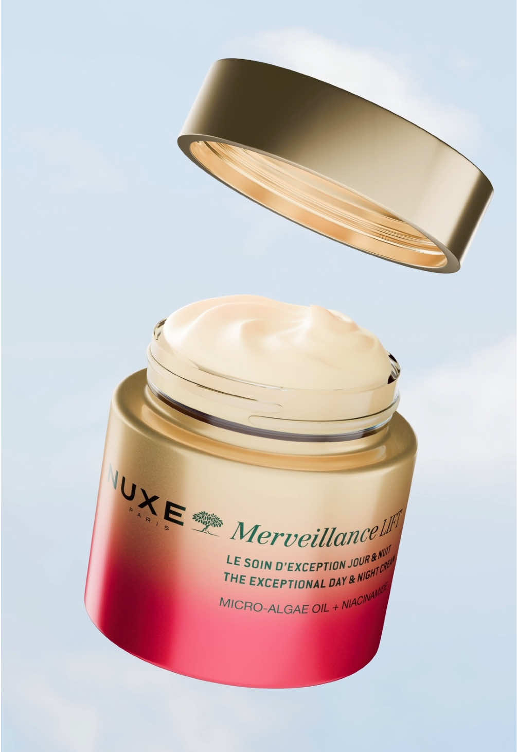 75mL of pure anti-aging power 💪  Merveillance Lift Day & Night smooths wrinkles, improves firmness, and revives your natural glow ✨ The velvety, melting texture blends effortlessly into the skin, making it a sensorial pleasure as well as a powerful anti-aging treatment ❤️ #Nuxe #MerveillanceLift #AntiAging #FaceCream #DayandNightCream 