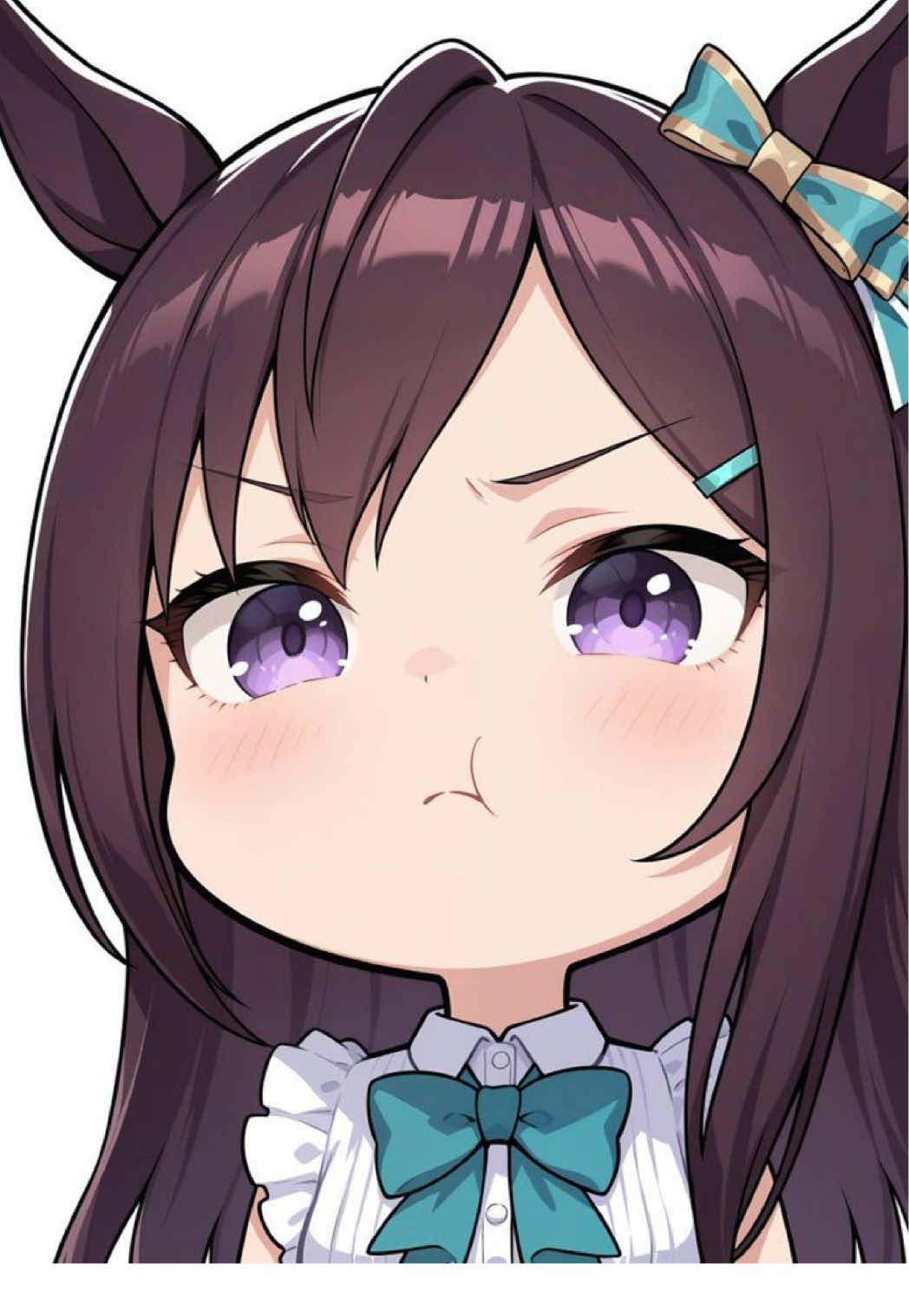 MI HORSE MI DOBER 😤😤😤Linda la más hermosa mejiro de todas aprecien su hermosura genteee!! #kanade #umamusume #umamusumeprettyderby #mejirodober #umameme 