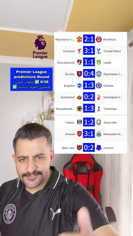 Premier League predictions ✅ توقعات الدوري الانجليزي ✅  football predictions ✅ matches predictions #footballpredictions #توقعات_مباريات_اليوم #PremierLeague #predictions #كابتن_فهد 