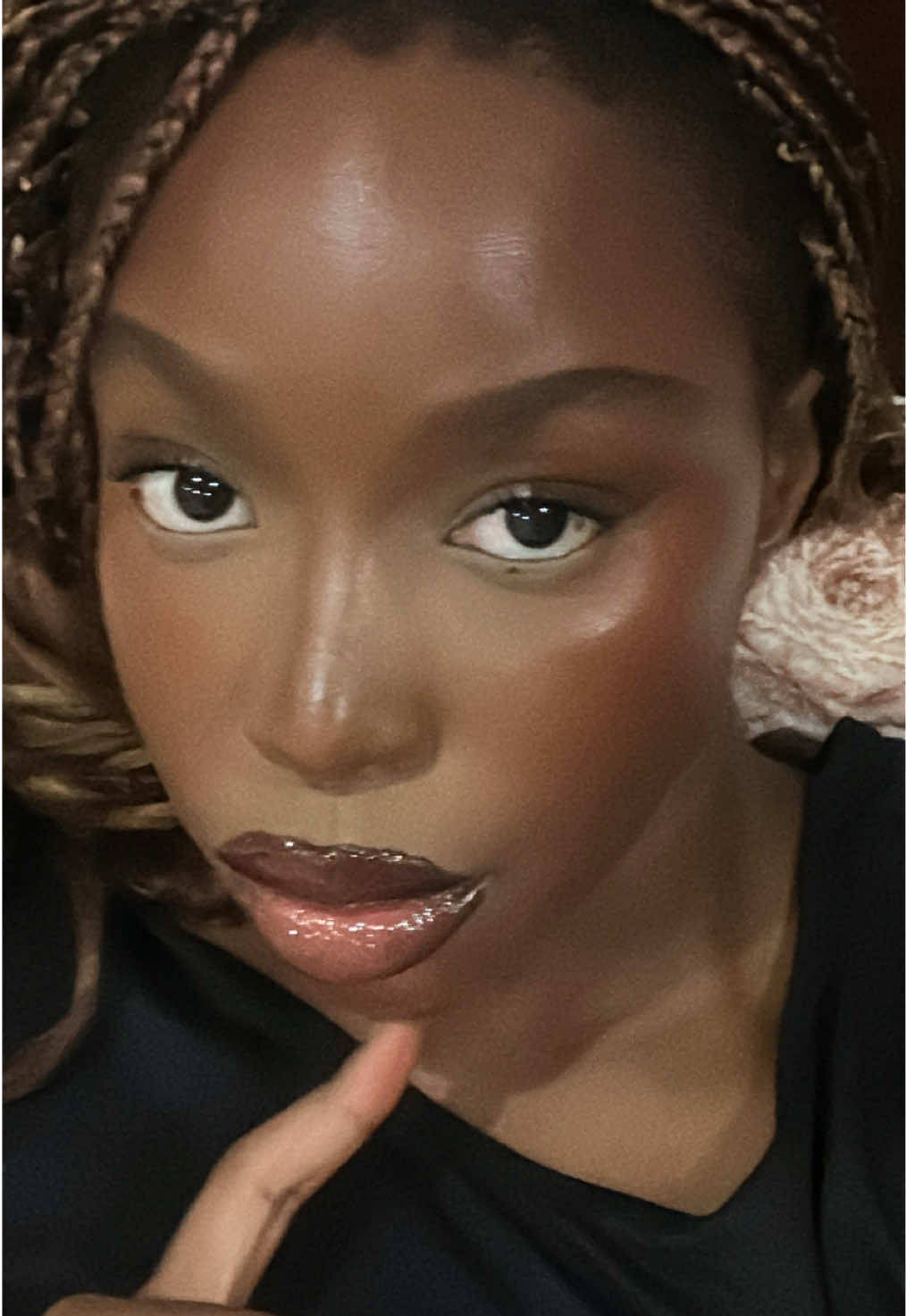 entering my podcast bro era….  follow @livelumani for more✍🏾🎙️🤎 #podcastmic #livelumani #authorpreneur #podcastbro 