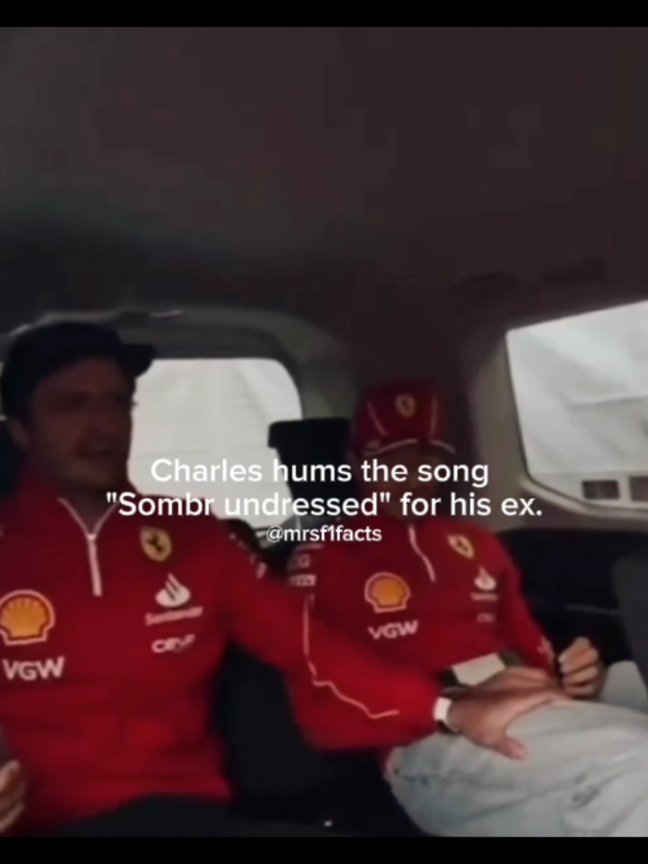 Charles is humming Sombr's song 