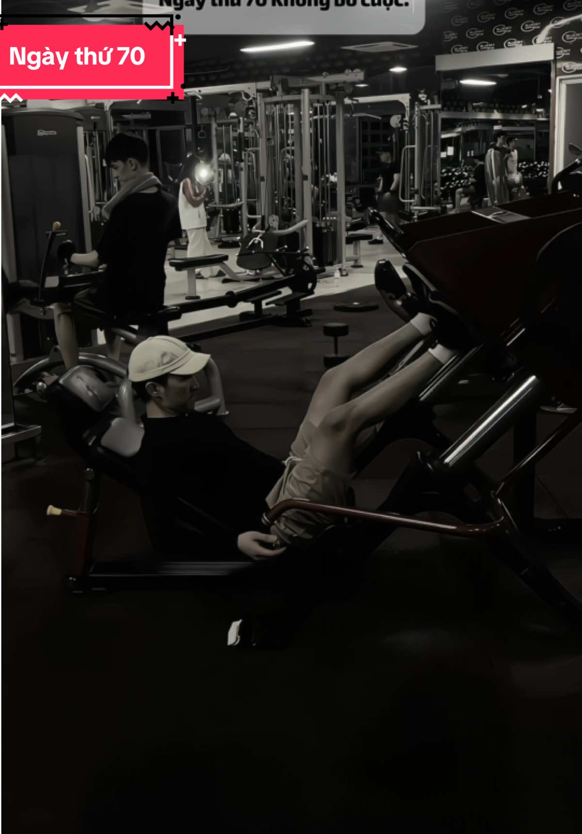 Ngày thứ 70: Đau một chút, nhưng mạnh lên nhiều. #gym #hottrend #viral #fyp #kyluatbanthan 