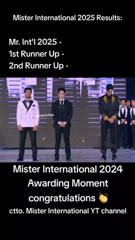 [JUST IN] MISTER INTERNATIONAL 2025 IS PHILIPPINES KIRK BONDAD 🇵🇭👏❤️🥹🤟 1ST RUNNER UP - LEBANON 🇱🇧 2ND RUNNER UP - KOREA 🇰🇷 CONGRATULATIONS  #Philippines #KirkBondad #MisterInternational2025 #WILSONVLOGS