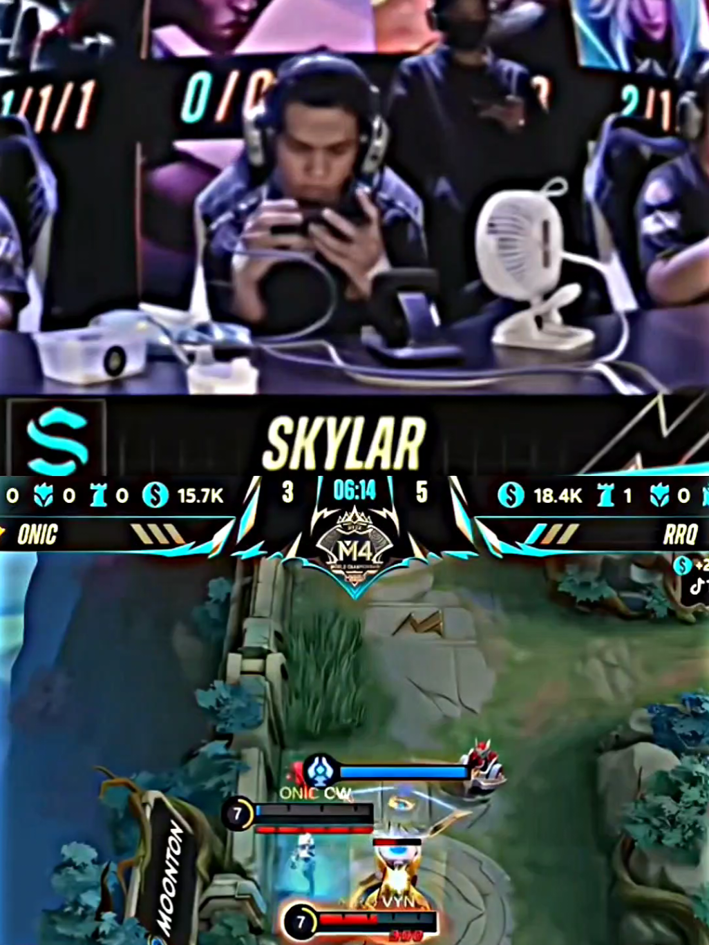 Mimpi buruk ONIC pada masanya ketemu RRQ #MLBBNEXT2025 #NEXTJagoanMabar #mobilelegends #mlbbcreatorbase #MLBB