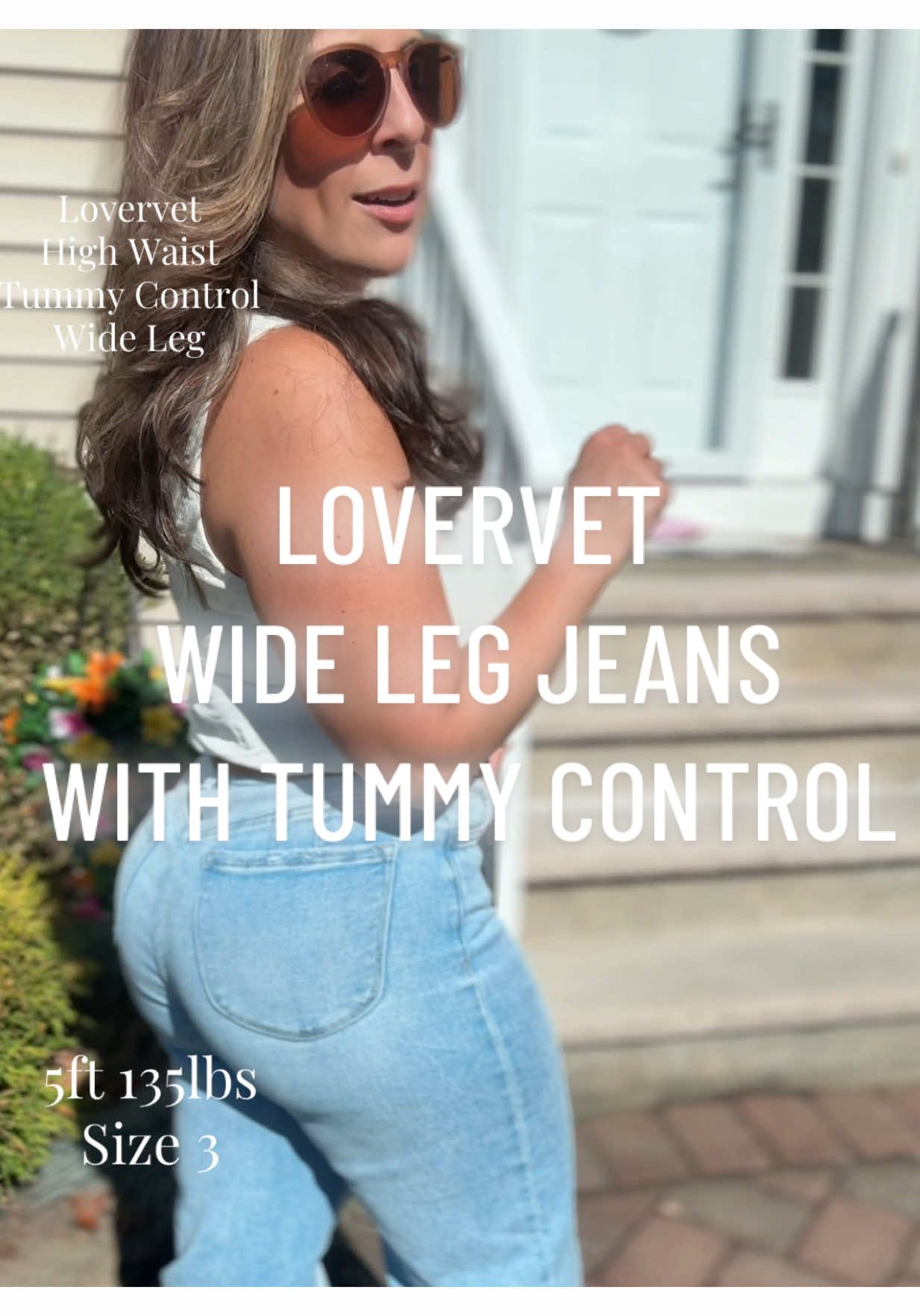These jeans have all the bells and whistles and they are for all the girlies! Tummy control and available in multiple inseams  #jeans #tummycontroljeans #widelegjeans #tiktokshopfalldealsforyou  
