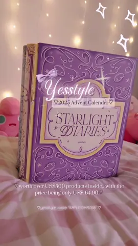 Yesstyle Starlight Diaries Advent Calender 2025✨️ ♡Use rewards code 