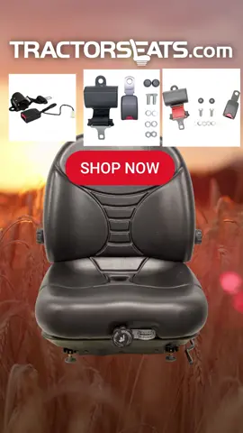 Upgrade your comfort, your way. From seat belts to armrests to protective covers—customize your seat with the accessories that fit your needs. 🚜 👉 Which add-on would make your workday easier? Shop now at ➡ tractorseats.com #tractorupgrade #tractorseat #farmtok #agtok #farming