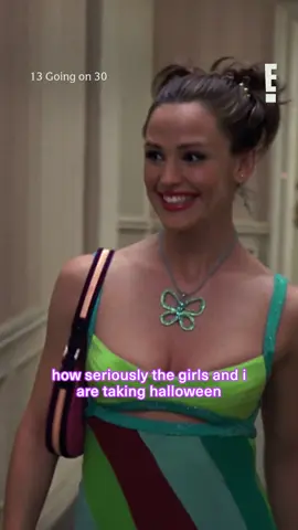 My notes app is just costume ideas. Watch #13GoingOn30 this month on E! #JenniferGarner