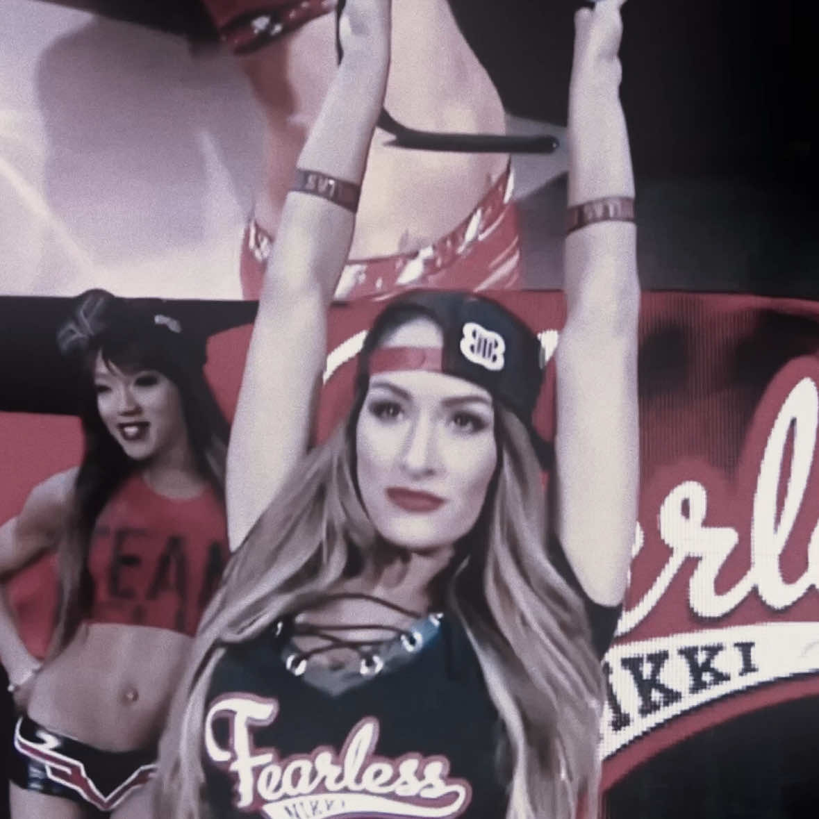 It’s giving… 🙂‍↔️ | scps: nbvclips | #nikkibella #nikkibellaedit #fearlessnikki #WWE #wweedit #wrestling #womenswrestling #bellaarmy @Nikki Garcia 
