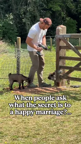 Just in case anyone isn’t clear… the secret is ANIMALS  🐷🐐🐑🐔  Apologies for the V.. couldn’t bring myself to stick the V’s up at my boy Percy so you got it instead 😆🐷 #farmanimals #pets #happywifehappylife #animals 