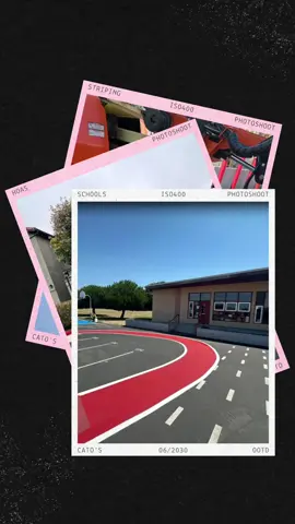 Who says asphalt can’t be aesthetic? 🦺 #catospaving #asphaltcontractor #pavementmaintenance #haywardpaving 
