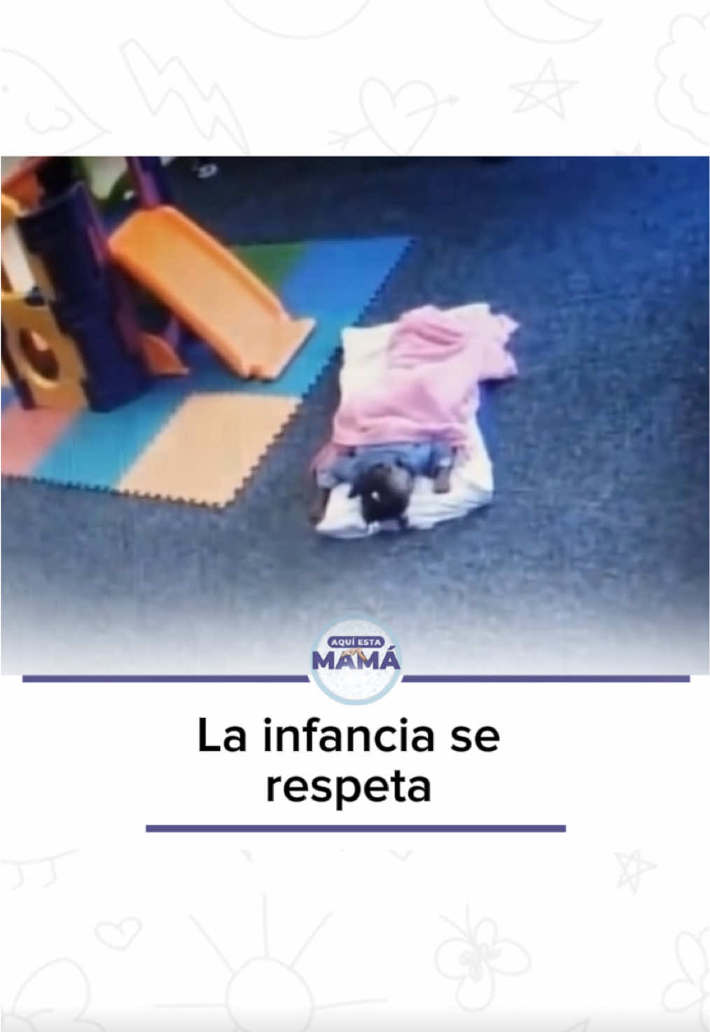 🚨 CUIDEMOS A NUESTROS PEQUEÑOS 🚨 Ver este video me generó una profunda IMPOTENCIA 😡💔.  Una pequeña estaba tranquilamente haciendo su siesta en el jardín infantil, cuando llega una persona (aparentemente su cuidadora o tía del jardín) y la levanta de forma brusca, sin la menor EMPATÍA ni cuidado.  La bebé, todavía medio dormida, incluso termina cayéndose. Este tipo de actitudes son INACEPTABLES.  Los niños son seres VULNERABLES y necesitan adultos que tengan VOCACIÓN, PACIENCIA y AMOR por lo que hacen.  Personas que realmente disfruten de acompañarlos y respeten sus necesidades. Cuando vemos situaciones así, no debemos quedarnos callados 🙅‍♀️.  Estas personas NO deberían estar al cuidado de niños jamás. Es nuestra responsabilidad DENUNCIAR para que no vuelva a ocurrir, y para que más peques estén protegidos. Yo no soy la mamá de esta bebé, pero como mamá siento rabia e impotencia al pensar lo que debe haber sentido su madre 💔. 👉 Hagamos conciencia: nuestros niños merecen respeto, cuidado y amor en todo momento. ¿Qué opinas tú? ¿Crees que deberían ser más estrictos los controles en quienes trabajan en jardines infantiles? 💬👇 Créditos del 📹 al DM   #AquíEstáMama2020 #newmom #CrianzaRespetuosa #CrianzaConAmor #CrianzaPositiva     