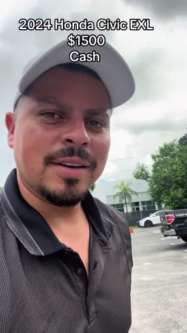 2024 Honda Civic EXL $1500 #honda #hondacivic #hondacivictyper #sports #tiktok @Kevin Tendencia @lalaCars.and.Trucks @que me vea mi patron @Horacio De la cruz @Gustavo Gonzalezz @Fercarrillo 
