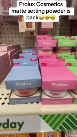 PROLUX COSMETICS   🚨🚨MATTE SETTING POWDER IS BACK #dollartree #likethisvideo #followmypage♥️♥️ #highvalue #namebrand 