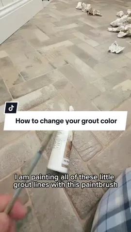 I didn’t know that you can change the color of your grout. When we had these tiles installed. They did a beautiful job, but the grout color is not what we wanted so we reached out to the company and they have a product that allows you to change the color of your grout and seal it. So that’s what I’m doing in this video. If you want to learn how to change the color of your grout, give it to watch.