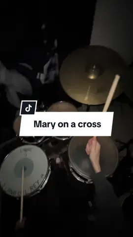 Mary on a cross #maryonacross #drums #drummer #drumcover #musictok 
