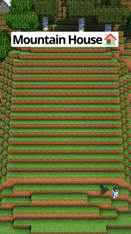 Minecraft Mountain House🏠 #Minecraft #minecraftbuilding #minecraftbuilds #minecrafttutorial 