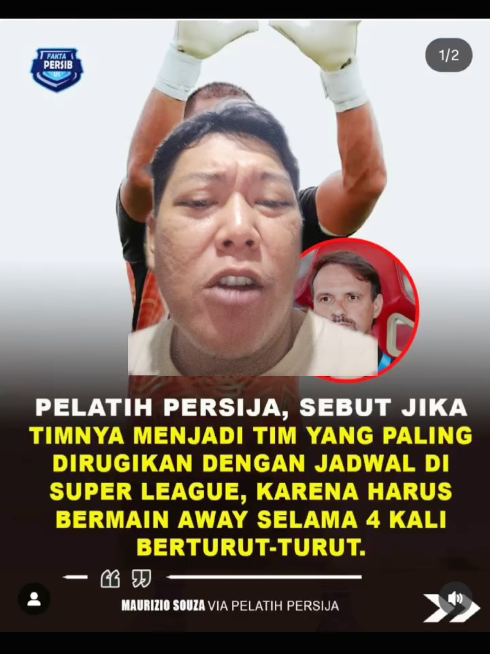 @Bang khar ( IG:Mkh_2025 )pelatih persija keluhkan jadwal away 4x berturut #persija #away #persib 