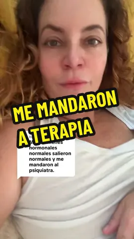 Replying to @Becky está bien ir al psiquiatra y que te ayude con todo lo que pueda, pero mi opinión es que tenemos que tener la terapia hormonal de reemplazo, porque es lo que nos ayuda a todo este desbalance hormonal #menopausia #perimenopausia #menopause #perimenopause 