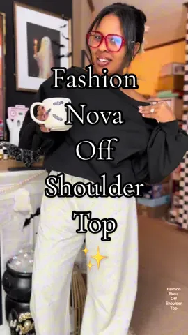 Replying to @Redd Fashion nova off shoulder top #fashionnova #offshouldertop #offshoulder #fashionlookbook #tiktokshopcreatorpicks @Fashion Nova 