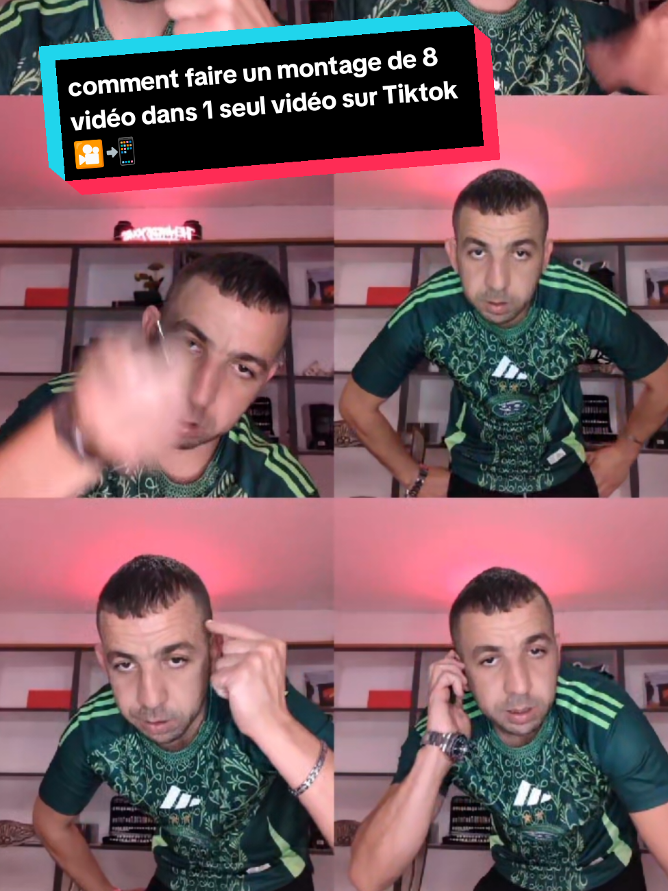 comment faire un montage de 8 vidéo dans vidéo sur Tiktok ? #astuce #tik_tok #fyy #videos #montage 