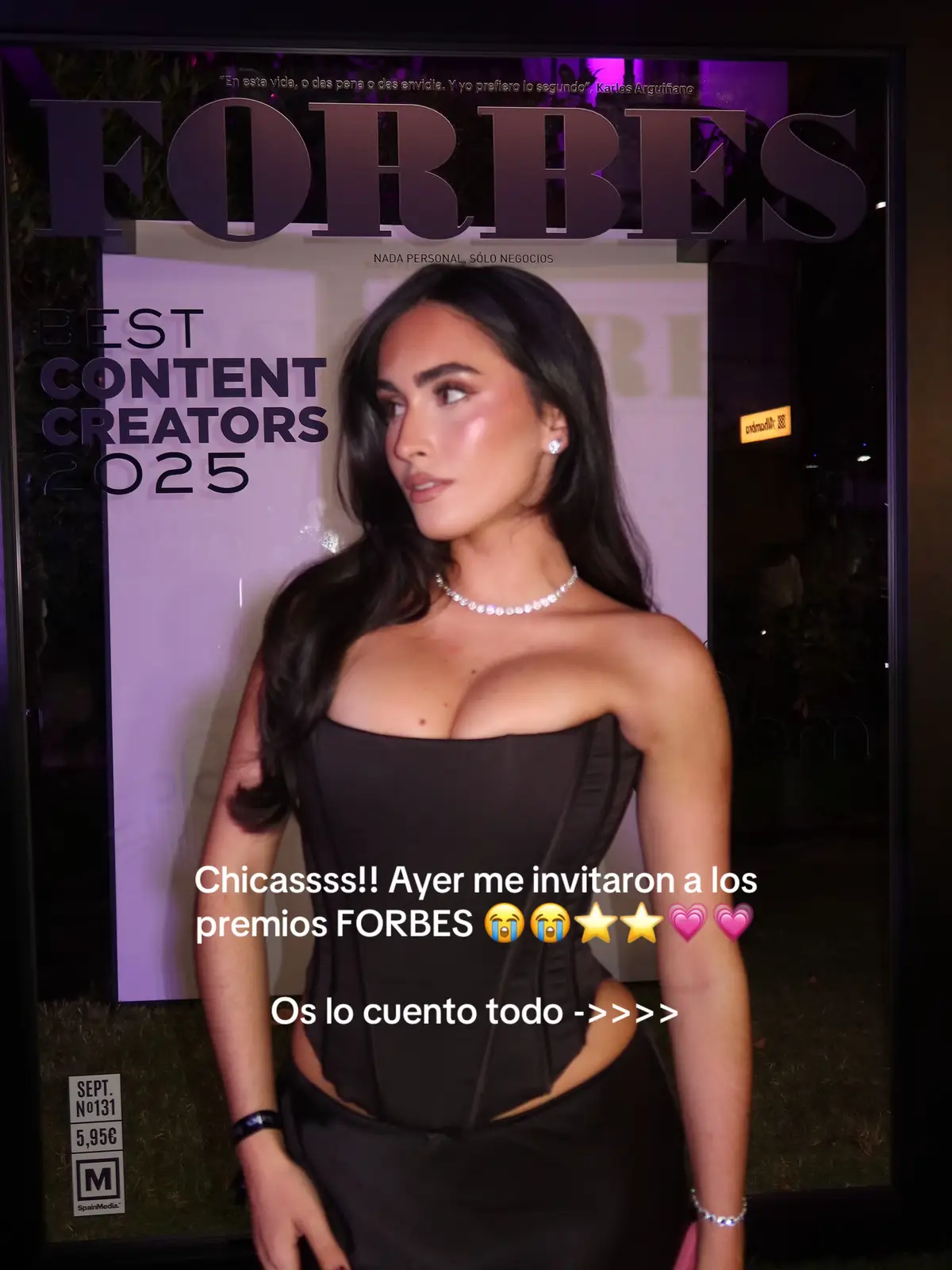 @Forbes España @Time Road @Let's Be Influenced #forbes #premiosforbes #tiktokespaña #creadordecontenido 