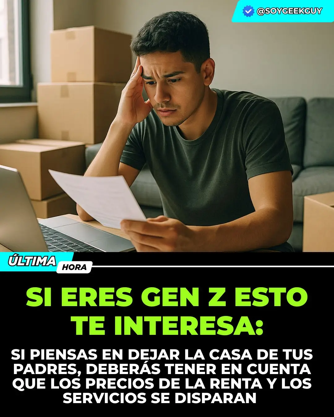 Cada vez más jóvenes de la Generación Z (18–27 años) están dejando la casa de sus padres, pero la independencia les está costando caro. Según datos recientes, en promedio un joven gasta más del 30% de su sueldo solo en renta, mientras que servicios básicos como internet, luz, comida y seguro de auto disparan el gasto mensual a $2,000–$2,500 en ciudades grandes como Nueva York, Los Ángeles o Miami. 👉 Por ejemplo: • Un estudio revela que un Gen Z que gana $3,000 al mes, termina con apenas $500–$700 libres tras cubrir gastos básicos. • Muchos recurren a roommates para dividir renta, o incluso vuelven a casa de sus padres para ahorrar. • Lo curioso: pese a lo caro, 8 de cada 10 Gen Z dicen que prefieren vivir solos para tener libertad, aunque signifique endeudarse más rápido con tarjetas de crédito. 📉 En pocas palabras: la independencia ya no es sinónimo de estabilidad, sino un lujo que está costando caro a los más jóvenes. #NoticiasVirales #GenZ #LatinosUSA #Dinero #FinanzasPersonales #Impacto #EstadosUnidos #California #Independencia #EEUU #USA