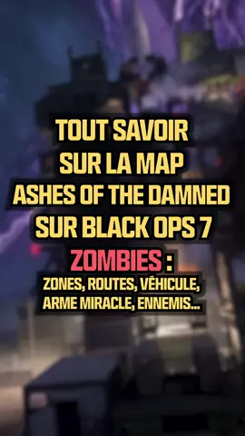 Tout savoir sur Ashes of the Damned de Call of Duty Black Ops 7 Zombies 🧟‍♂️ #callofduty #blackops7 #bo7 