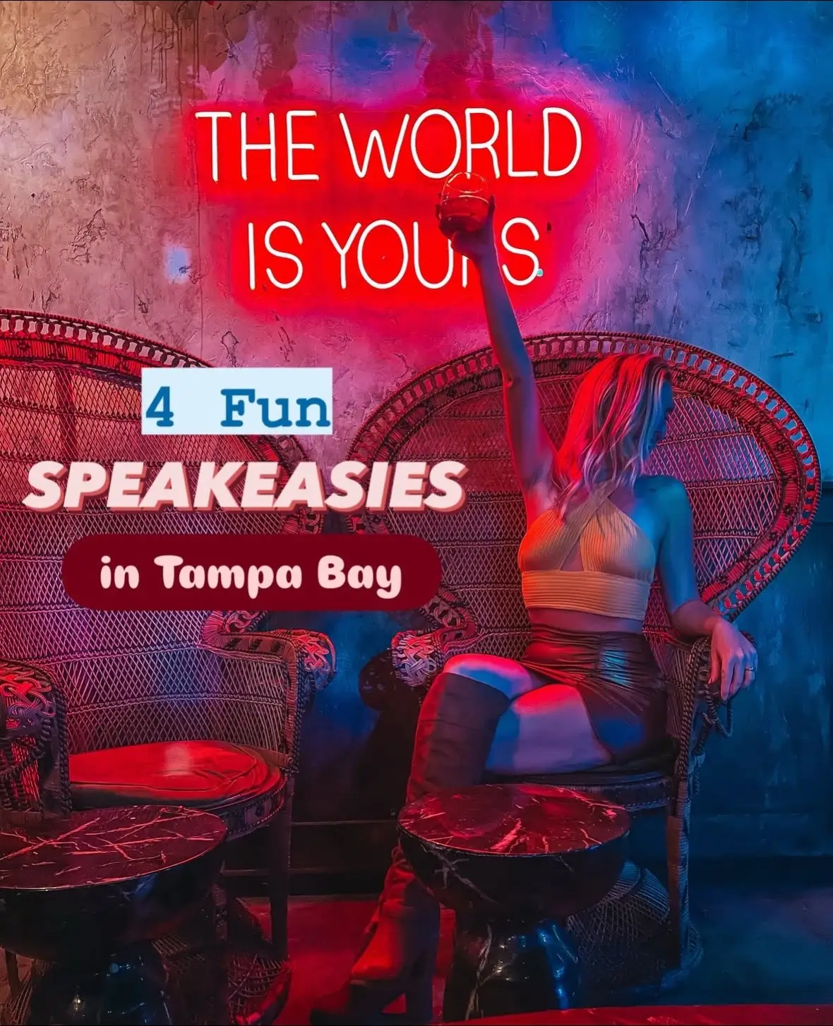 Unfortunately a couple of my favorite speakeasies in Tampa Bay have closed in the last couple of years— but we still have some good ones! 🫧 Dirty Laundry (St. Pete) - not to pick favorites butttt this might be my favorite 👀 this St. Pete speakeasy looks like a laundry mat, but once you find the secret entrance you're transported to a Havana inspired lounge 🔮 Madame Fortune — located in Ybor, Madame Fortune is tucked inside Roast on 7th l absolutely love their food and drinks, plus the vibe just feels sexy 🏴‍☠️ Morgan’s Cove - a very Tampa speakeasy with its fun pirate theme! The drinks are great and this one is right downtown 🌹Jekyll — to get in here you'll have to place a secret bagel order at Sesamee the drinks here are on the pricier side, but each one tells a story and has a bold presentation. Definitely worth a visit at least once! Have you been to any of these speakeasies? Follow for more Florida finds 🤍 #tampabay #tampaflorida #tampafl #stpetefl #speakeasy 