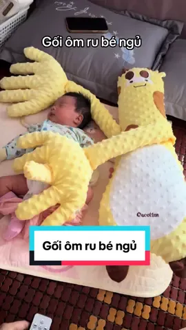 Gối ôm ru bé ngủ có nhạc , kể chuyện , tay vỗ . Ba mẹ chăm con nhàn tênh #goiomrunguchobe 