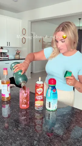 Do y’all ever feel like cleaning in the morning is just a waste because by the end of the day it’s already dirty again?! I’m thinking about only cleaning at night now😆😆😆 #MomLifeMoments #familyof3 #MotherhoodUnscripted #RaisingMyGirl #OurEverydayLife        