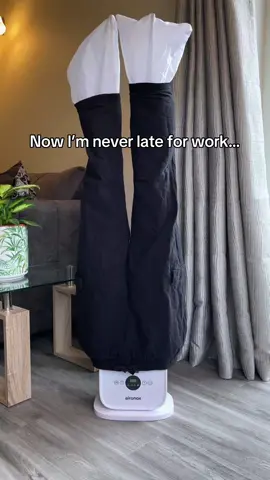 My hands-free iron saves me soo much time 🤩 #aironox #ironing 