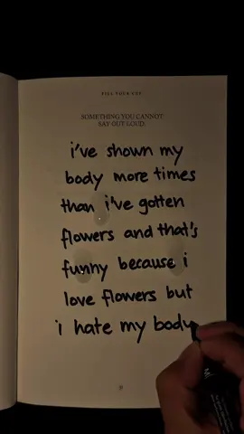 oh to receive real flowers and love letters 🥹