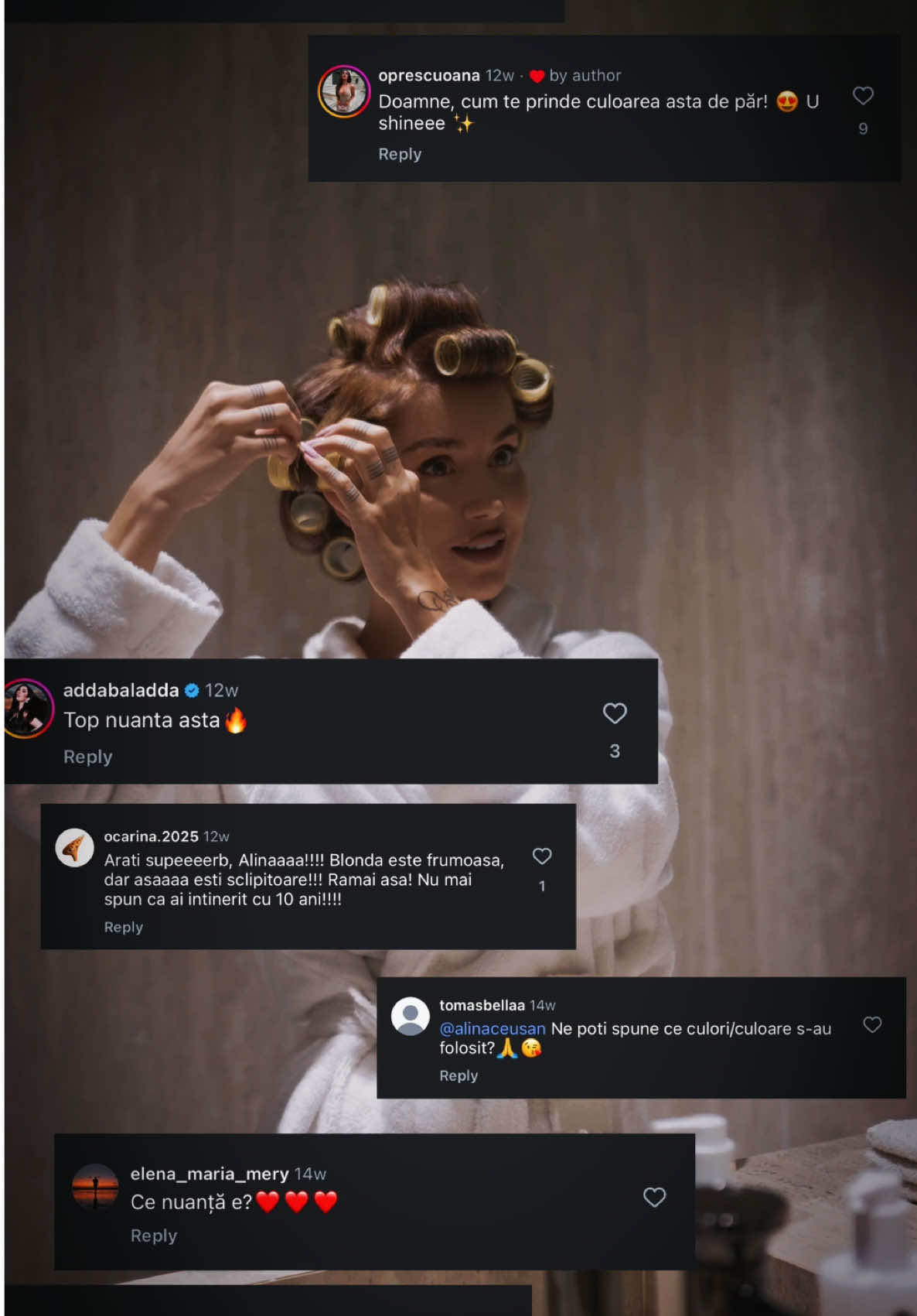 It’s time for a story in this #AcBeautyMonday Mi-am schimbat culoarea parului si azi încercam ceva nou – Schwarzkopf Creme Supreme. @schwarzkopf global  Pentru ca am avut atât de multe întrebări pe acest subiect si știu ca v-a plăcut multora aceasta schimbare, ba mai mult, va inspirat pe multe dintre voi sa reveniți la nuanță voastră naturală, mă bucur sa revin cu un reel pe tema asta.  Hai sa vedem cum a ieșit rezultatul ﬁnal si cât de simplu e de folosit acest produs, in confortul casei tale. #Schwarzkopf #ForEveryYou #HairbySchwarzkopf #CremeSupreme