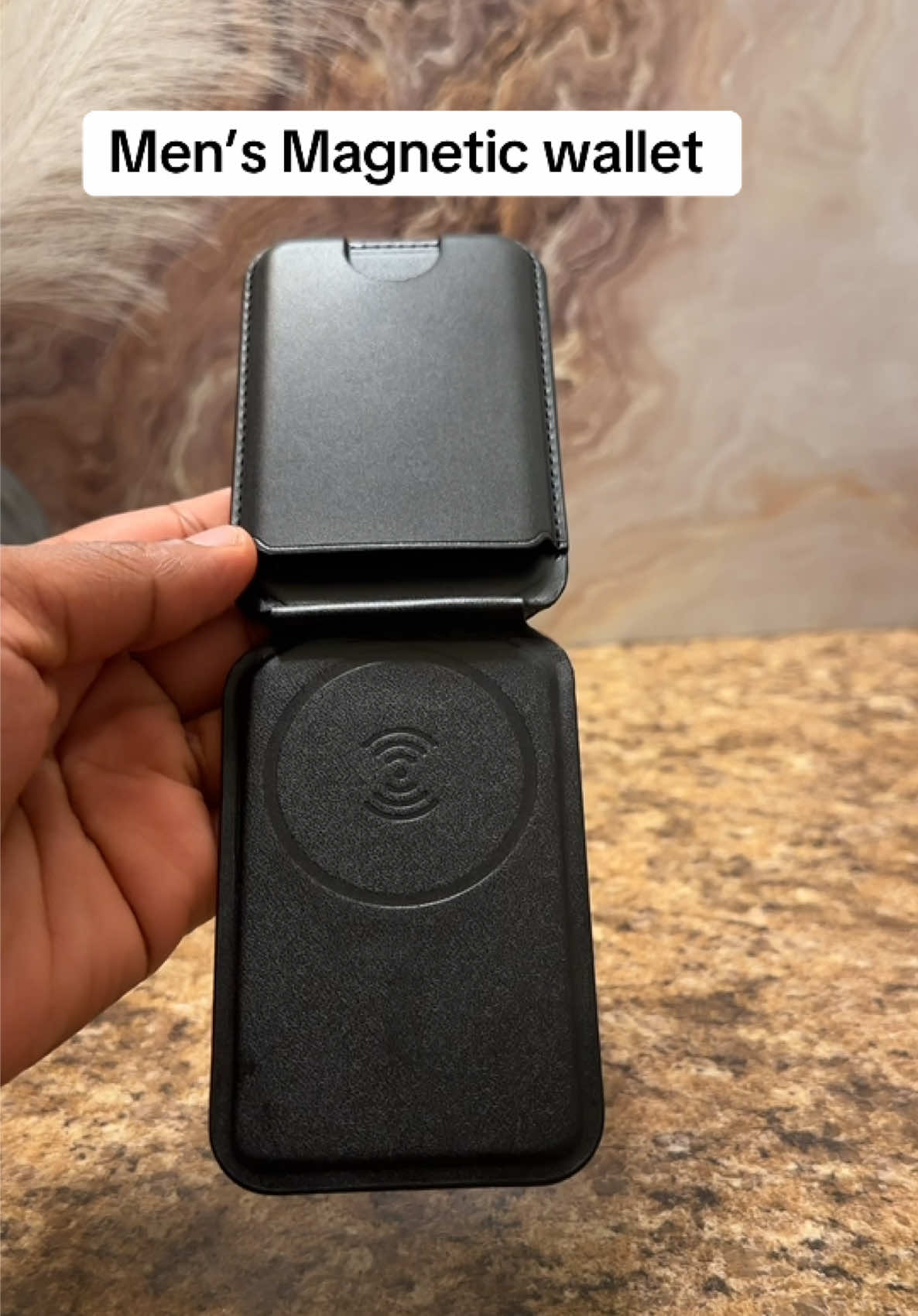 #magneticwalletforiphone #workswithfindmy #strongermagneticwalletforiphonewalletwithadjustablestand #wallettracker #multicardholderveganleather