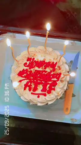 Happy birthday 🎂 Atif Bhai 😊..