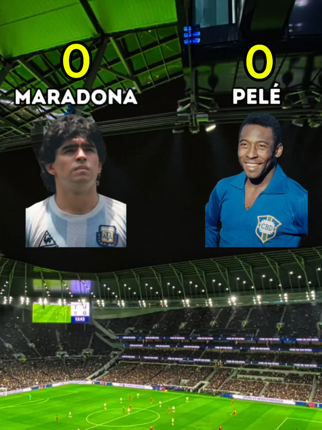 Football Comparison Maradona VS Pelé. Who is the Football Legend ? #football #maradona #pelé #brazil #argentina 