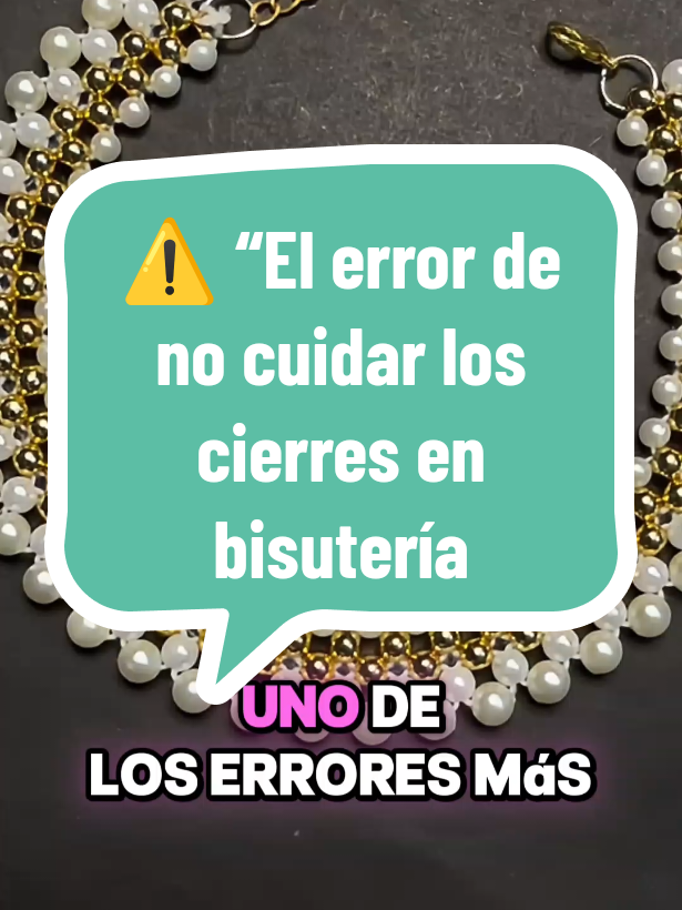 El cierre es el detalle que da seguridad y calidad a tu bisutería. 💎 Aprende a elegir y colocarlos bien en el enlace de mi perfil#cierre #pulseras #bisuteriacreativa #macrame #bisuteriahechaamano 